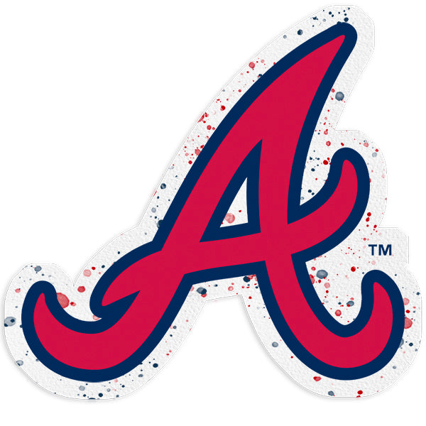 Atlanta Braves Tiny Turnip Youth Baseball Tear T-Shirt - Navy