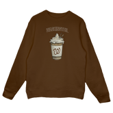 Washington Nationals Latte Crewneck Sweatshirt