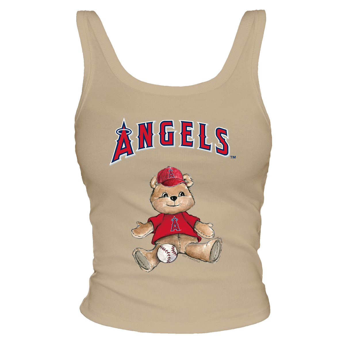 Los Angeles Angels Teddy Ribbed Tank