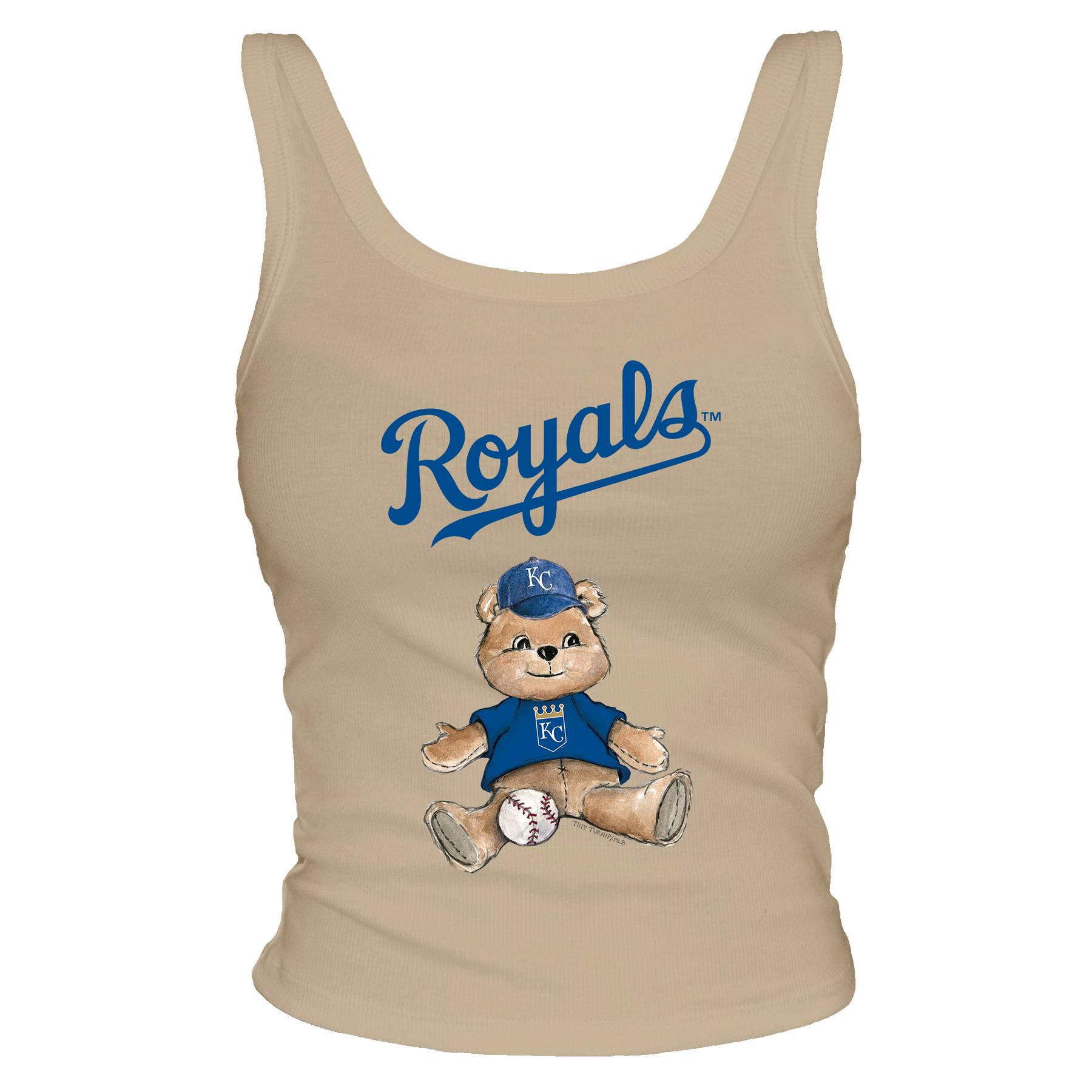 Kansas City Royals Teddy Ribbed Tank