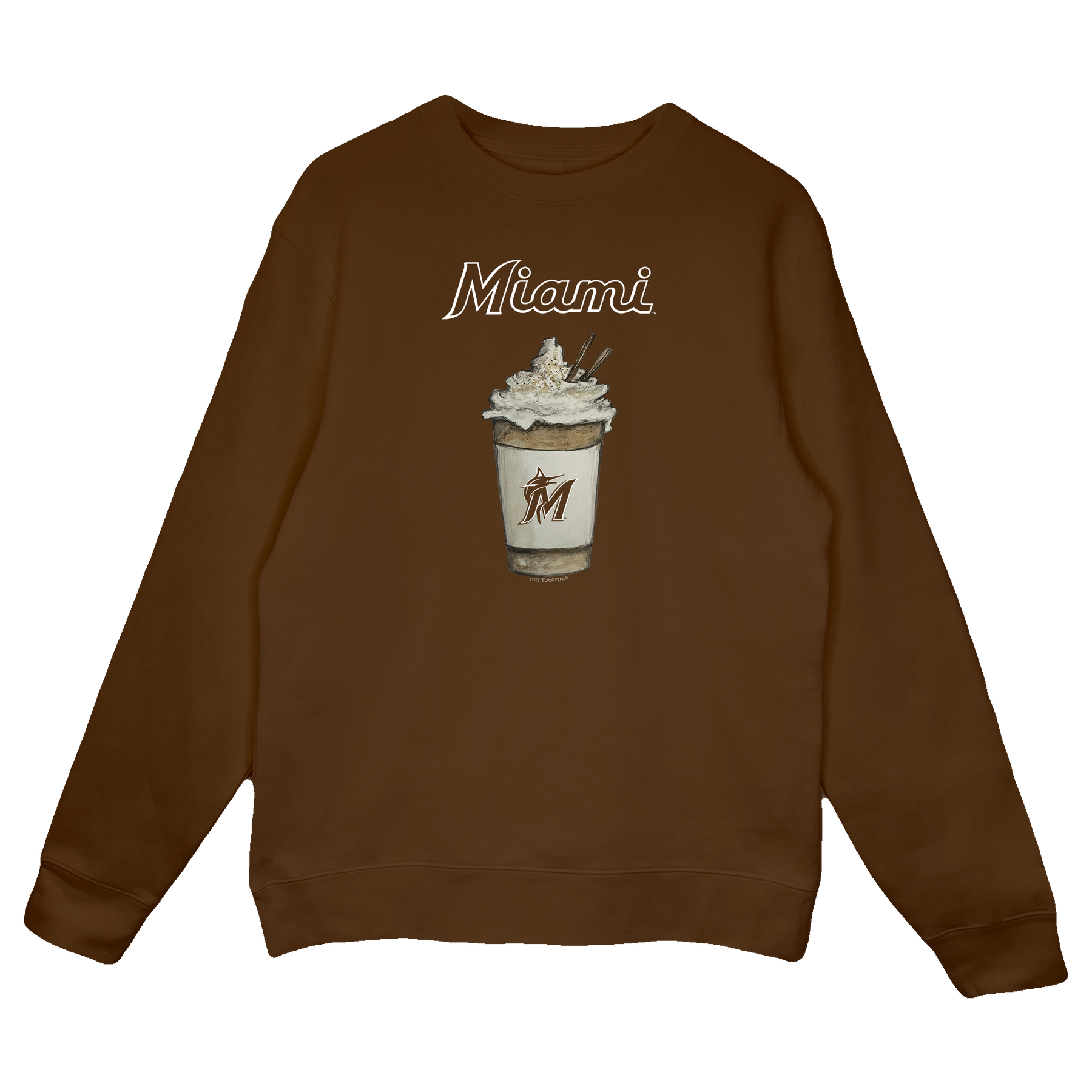 Miami Marlins Latte Sweatshirt