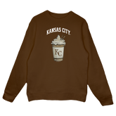 Kansas City Royals Latte Crewneck Sweatshirt