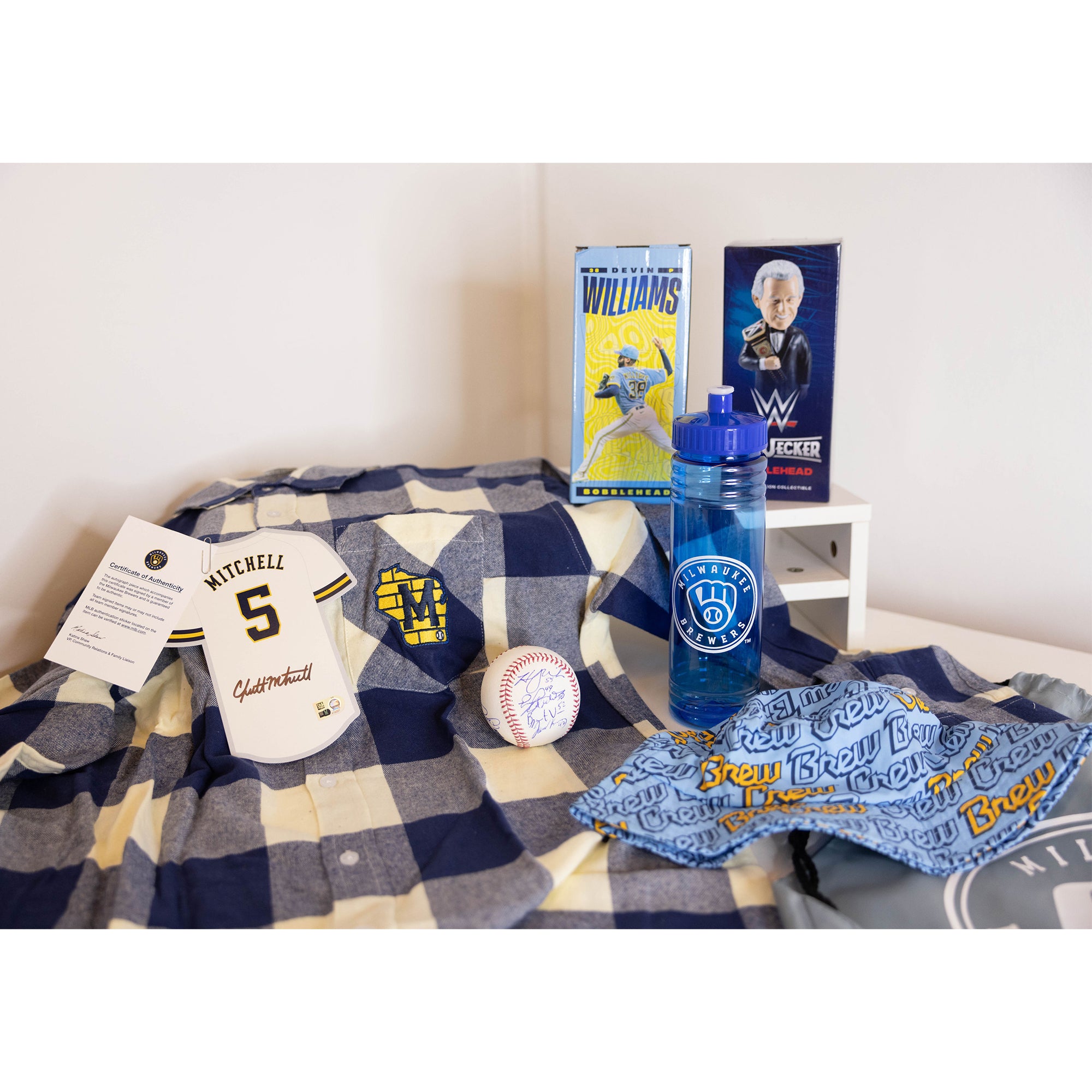 Milwaukee Brewers Auction Package Tiny Turnip