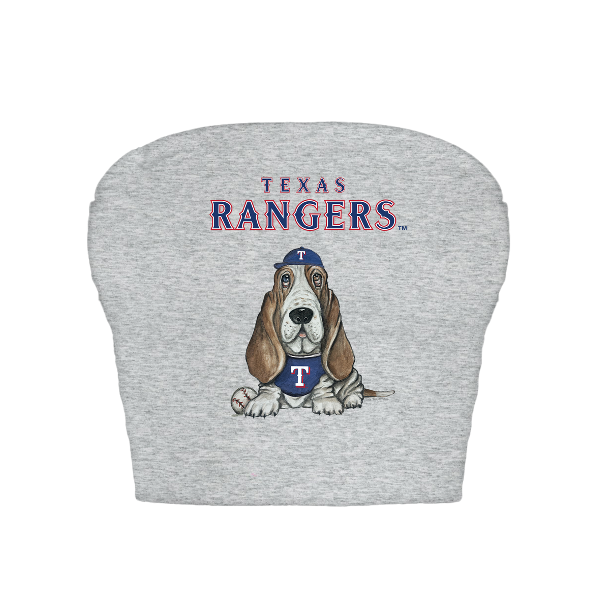 Texas Rangers Puddy Crop Tube Top