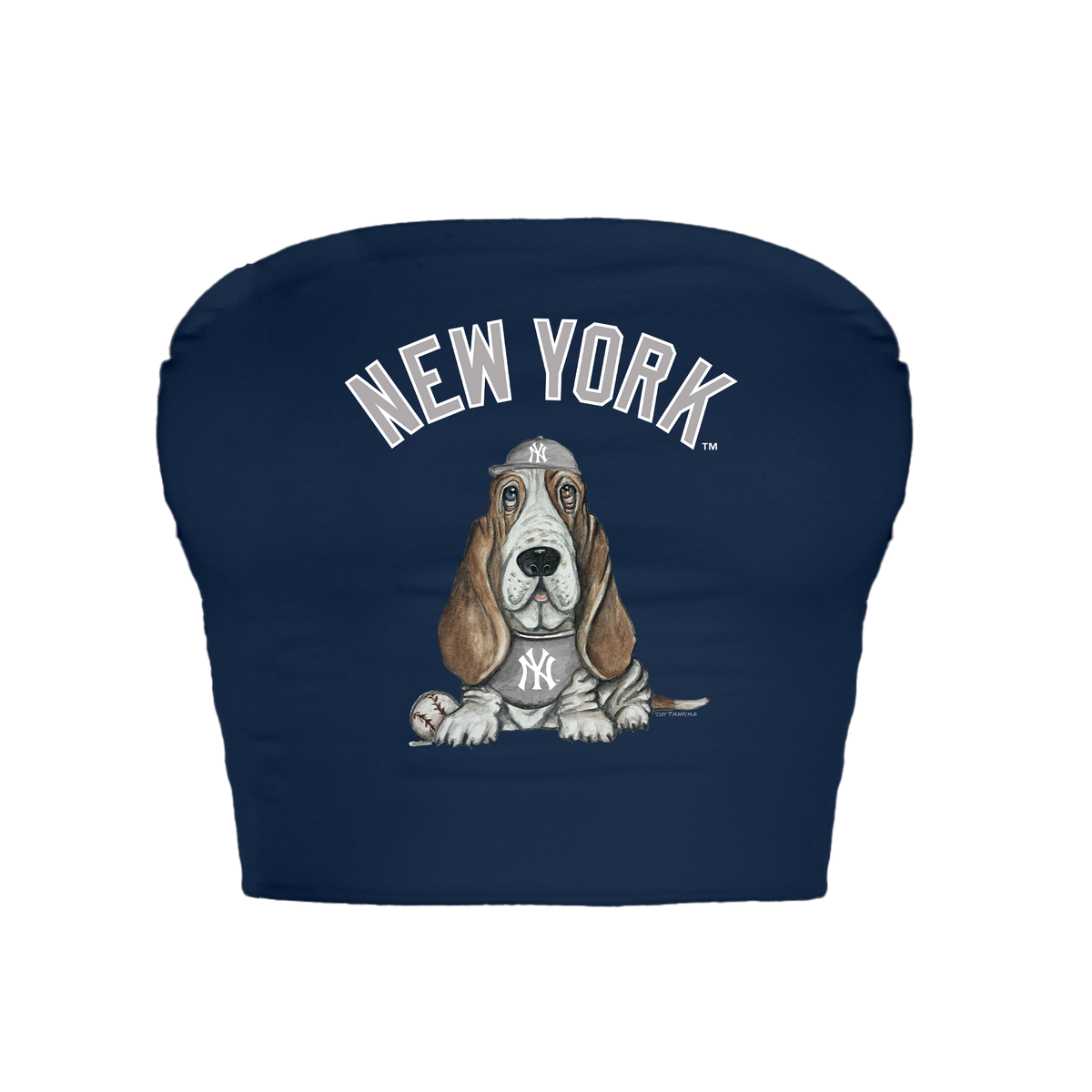 New York Yankees Puddy Crop Tube Top