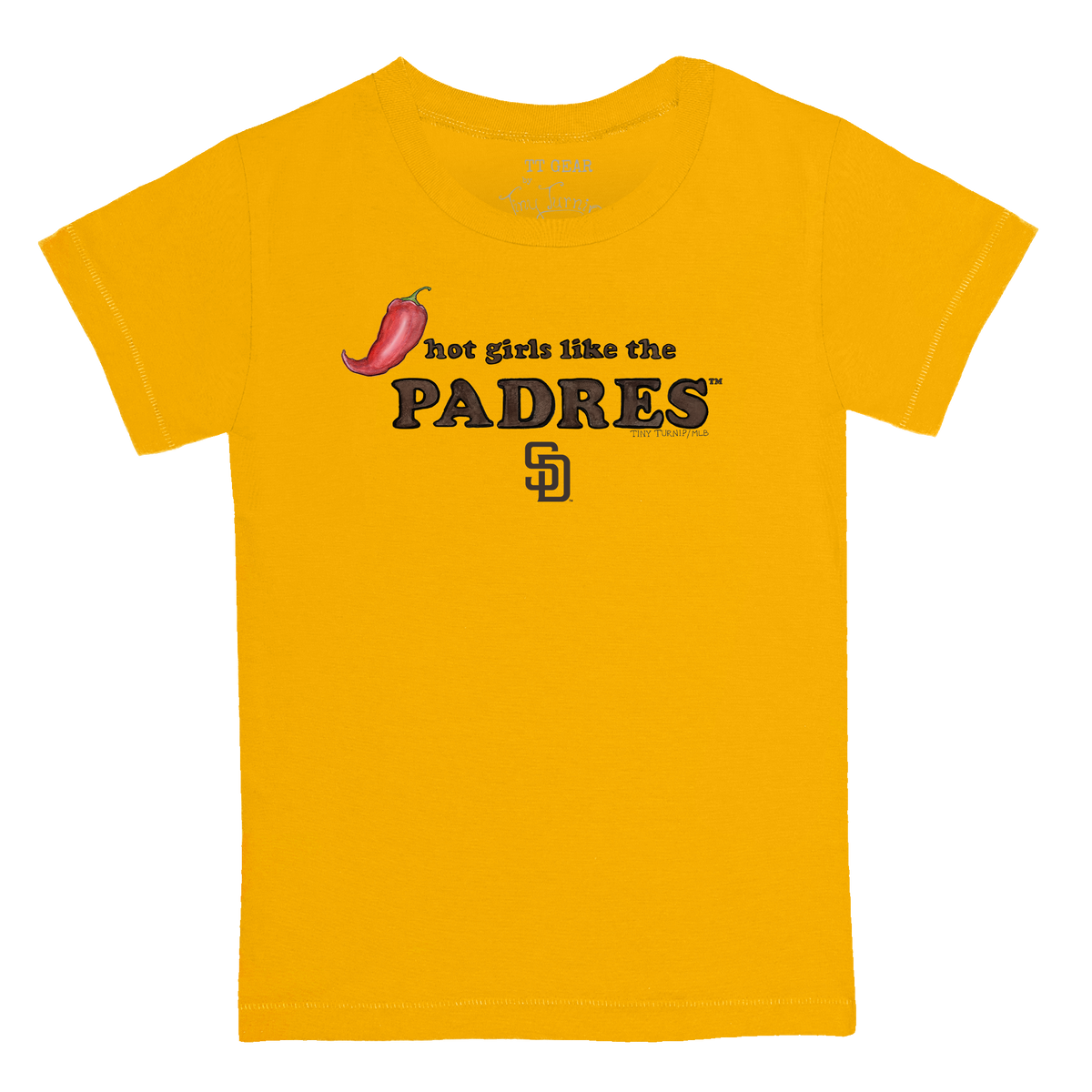 San Diego Padres Hot Girls Women's Baby Tee Shirt