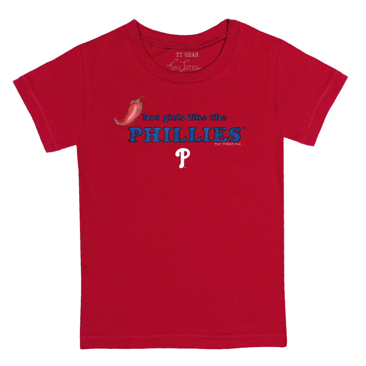 Philadelphia Phillies Hot Girls Women's Baby Tee Shirt