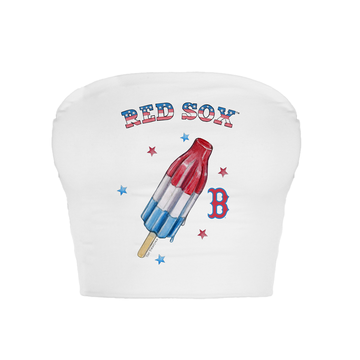 Boston Red Sox Rocket Pop Crop Tube Top