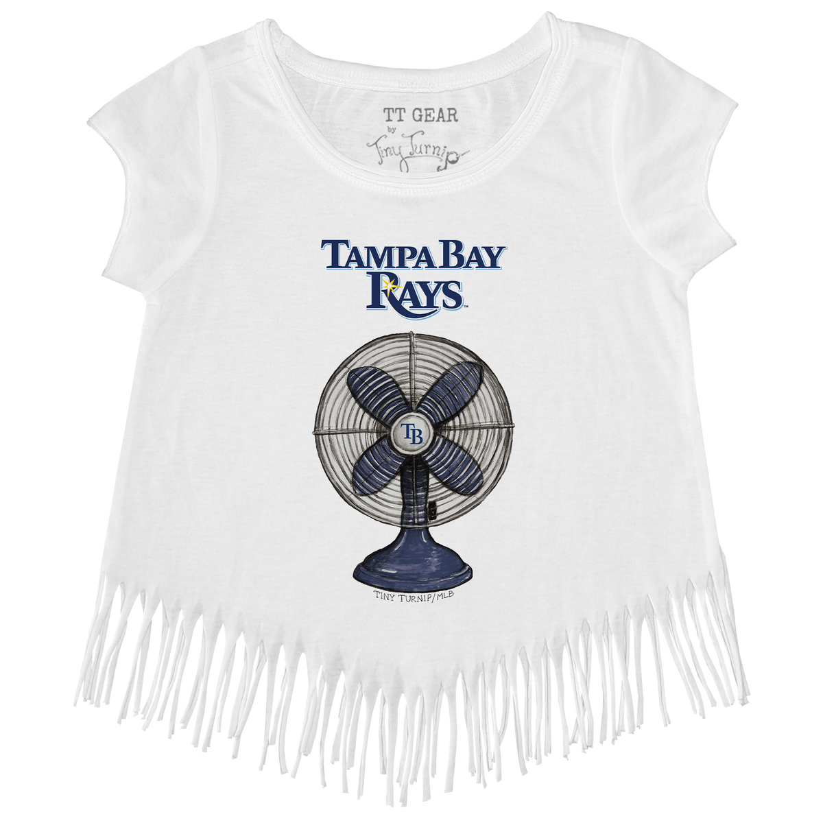 Tampa Bay Rays Fan Fringe Tee
