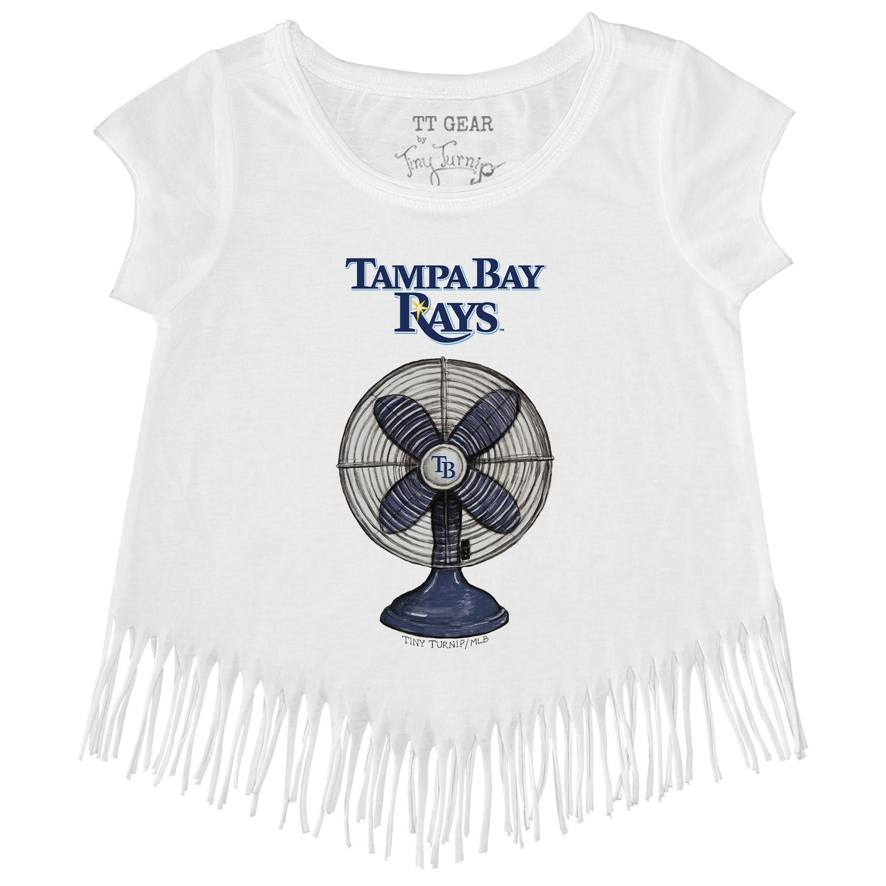 Tampa Bay Rays Fan Fringe Tee