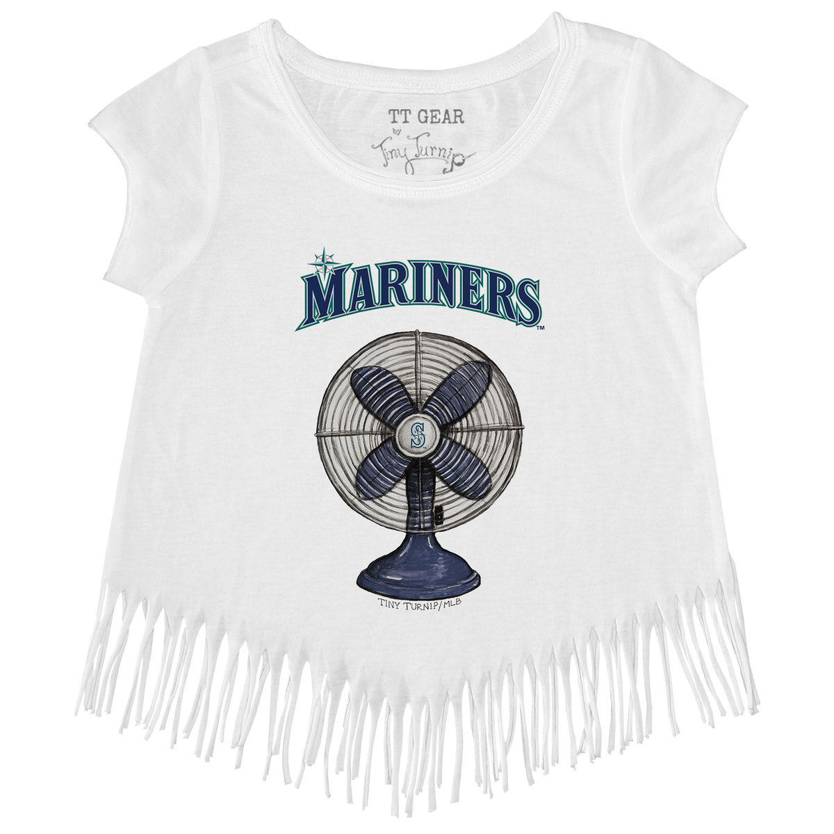 Seattle Mariners Fan Fringe Tee