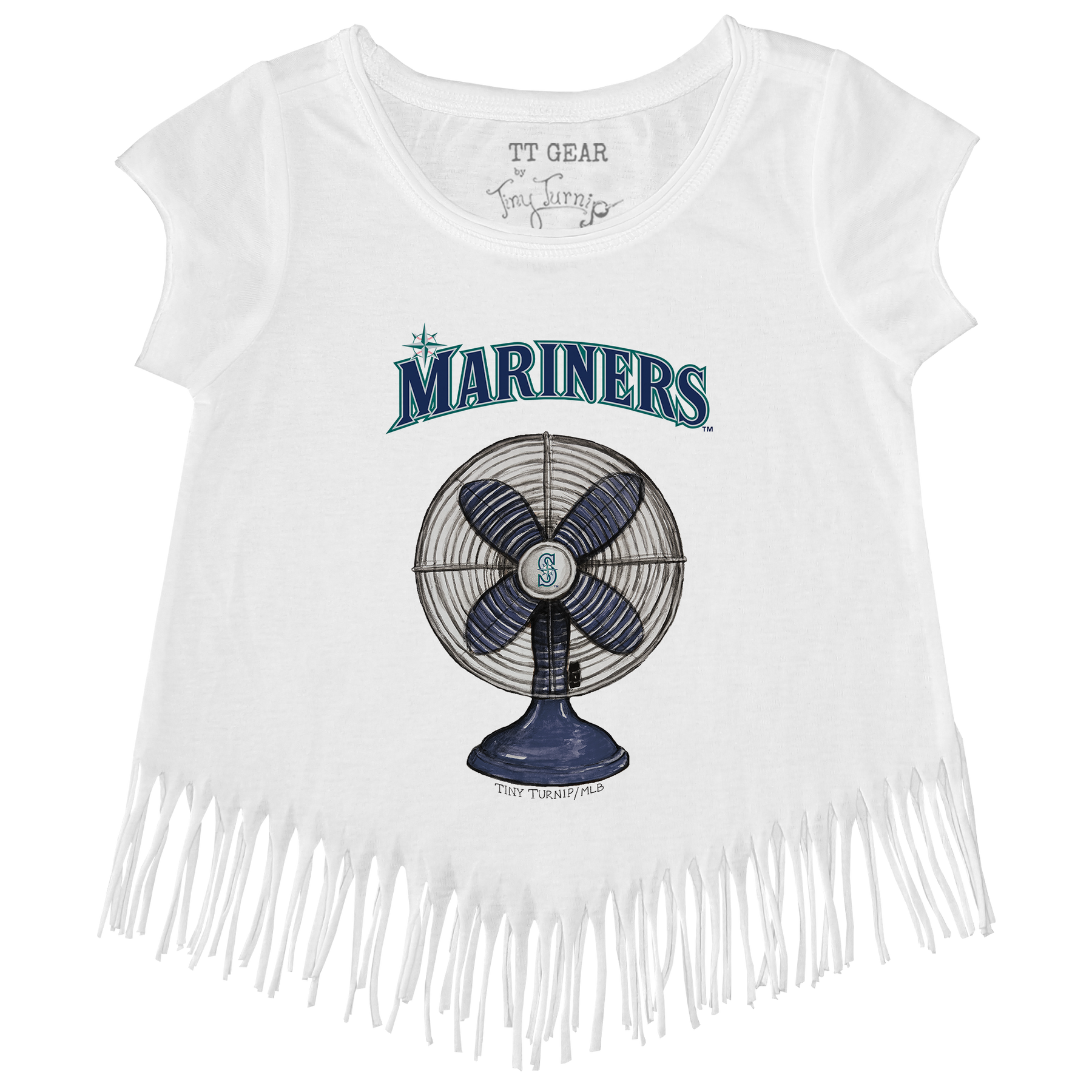 Seattle Mariners Fan Fringe Tee