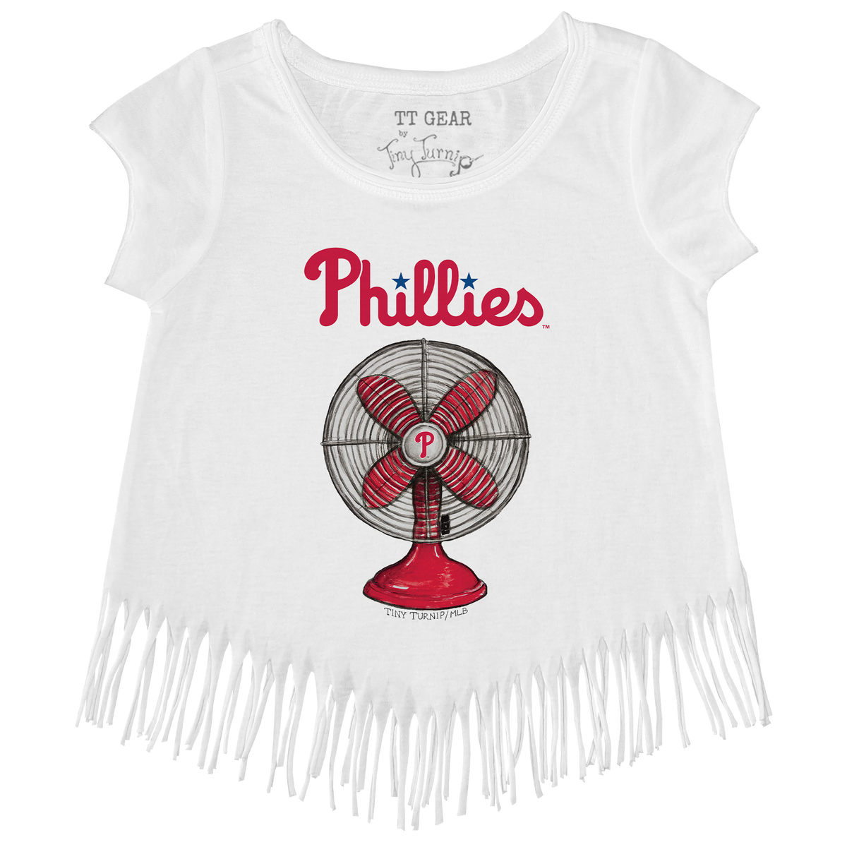 Philadelphia Phillies Fan Fringe Tee