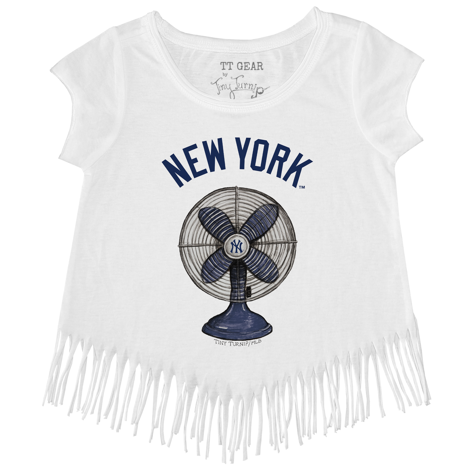New York Yankees Fan Fringe Tee