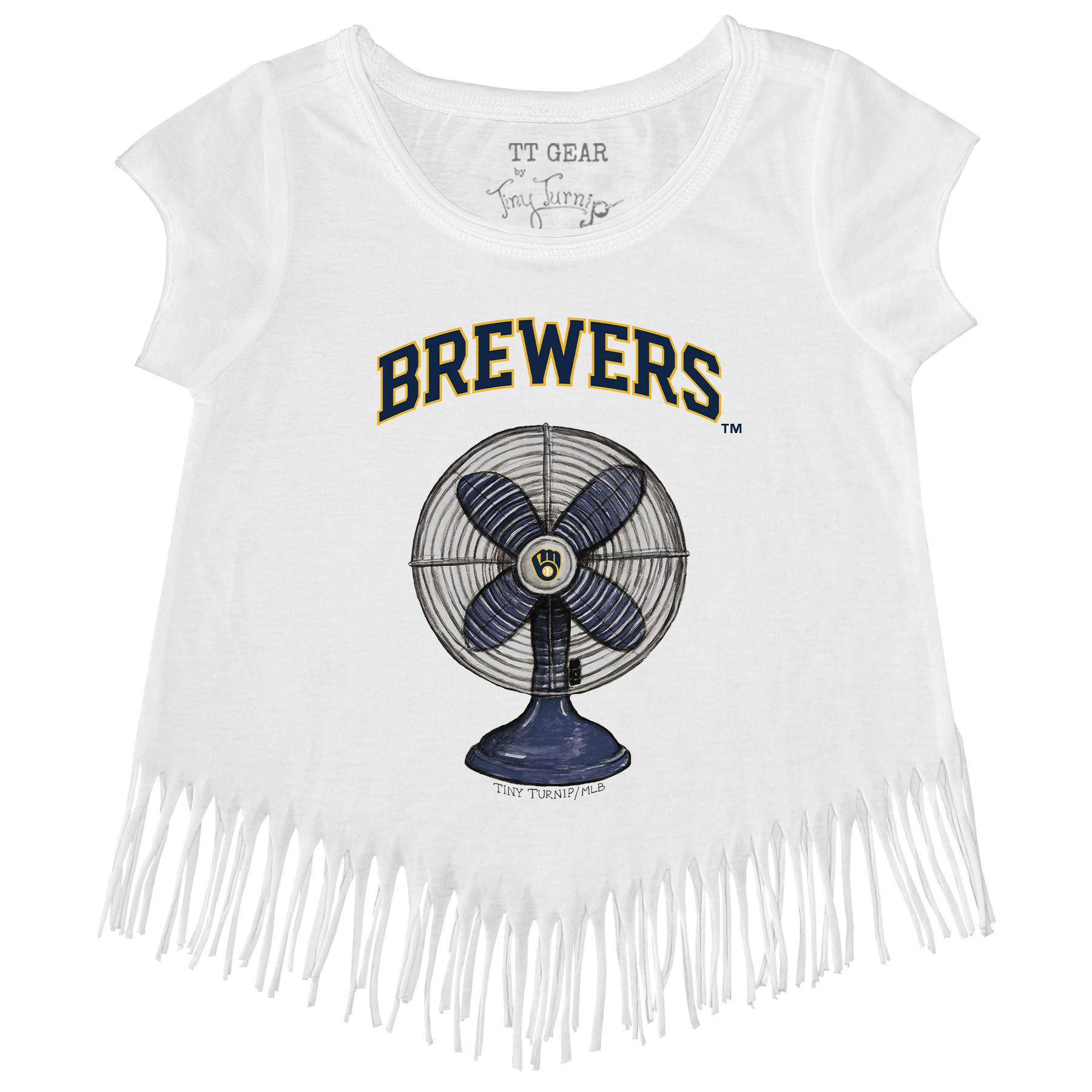 Milwaukee Brewers Fan Fringe Tee
