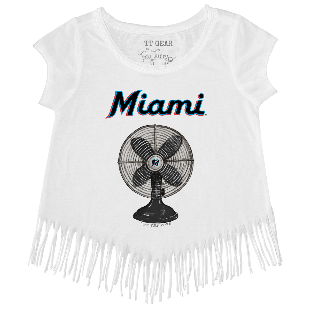 Miami Marlins Fan Fringe Tee