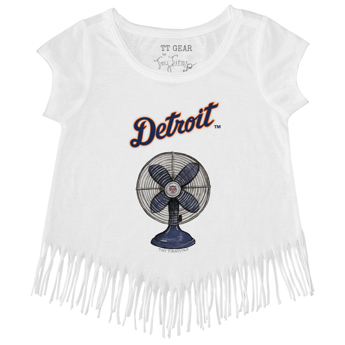 Detroit Tigers Fan Fringe Tee
