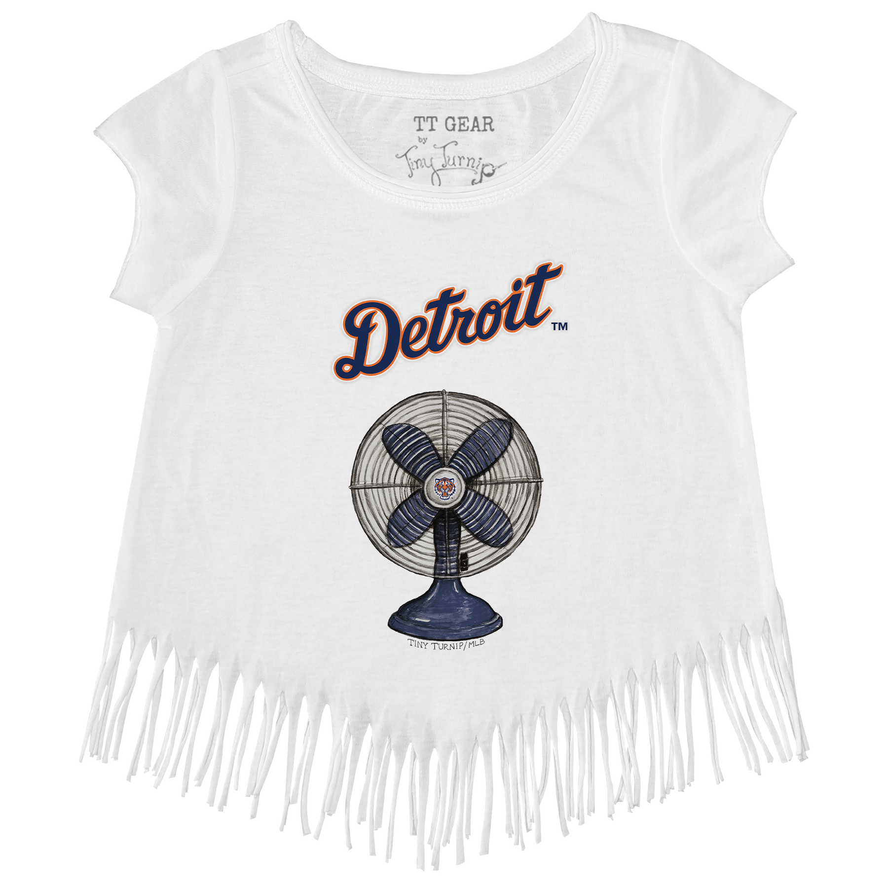 Detroit Tigers Fan Fringe Tee