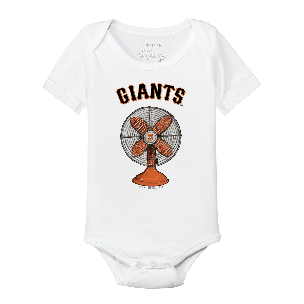 San Francisco Giants Fan Short Sleeve Snapper