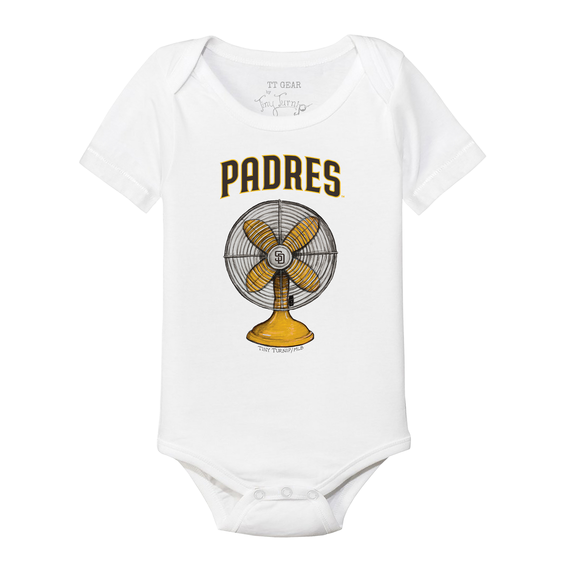 San Diego Padres Fan Short Sleeve Snapper