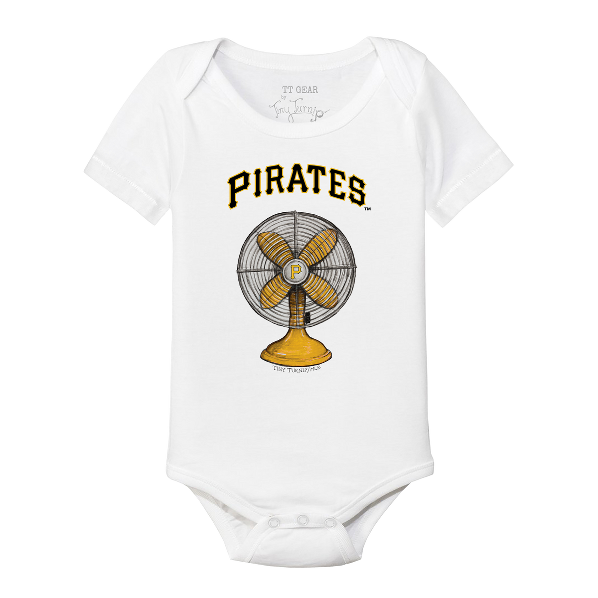 Pittsburgh Pirates Fan Short Sleeve Snapper