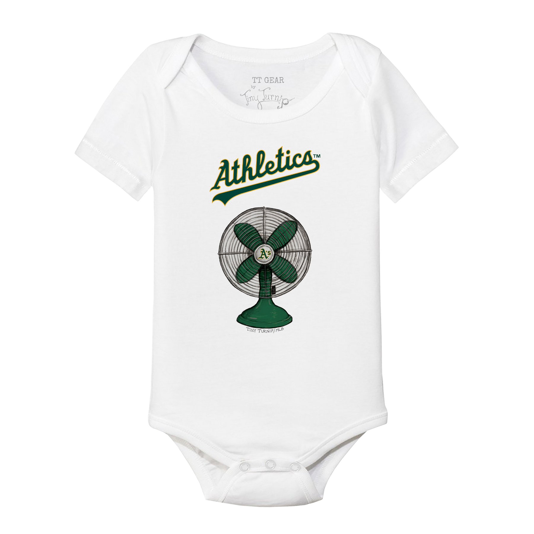 Oakland Athletics Fan Short Sleeve Snapper