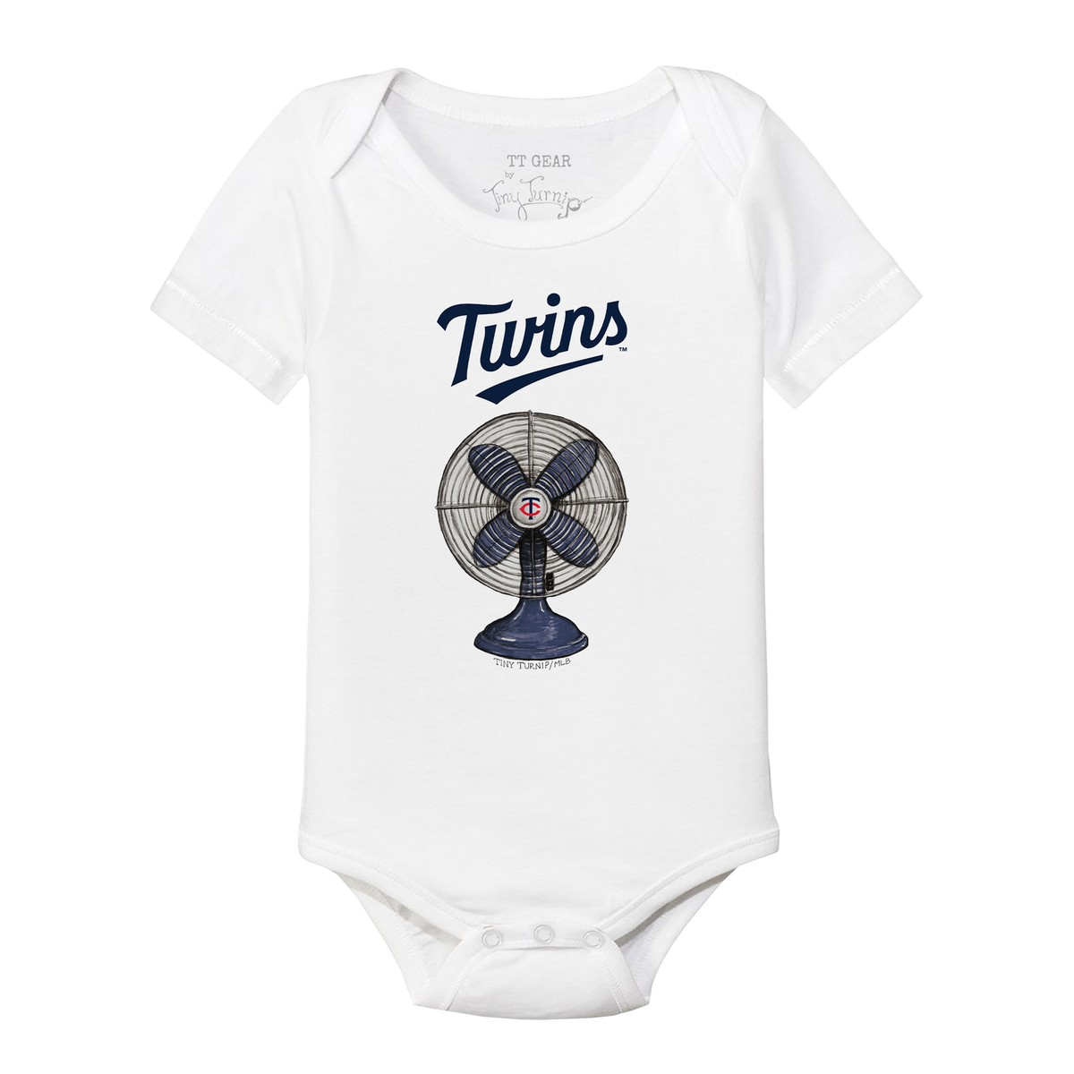Minnesota Twins Fan Short Sleeve Snapper