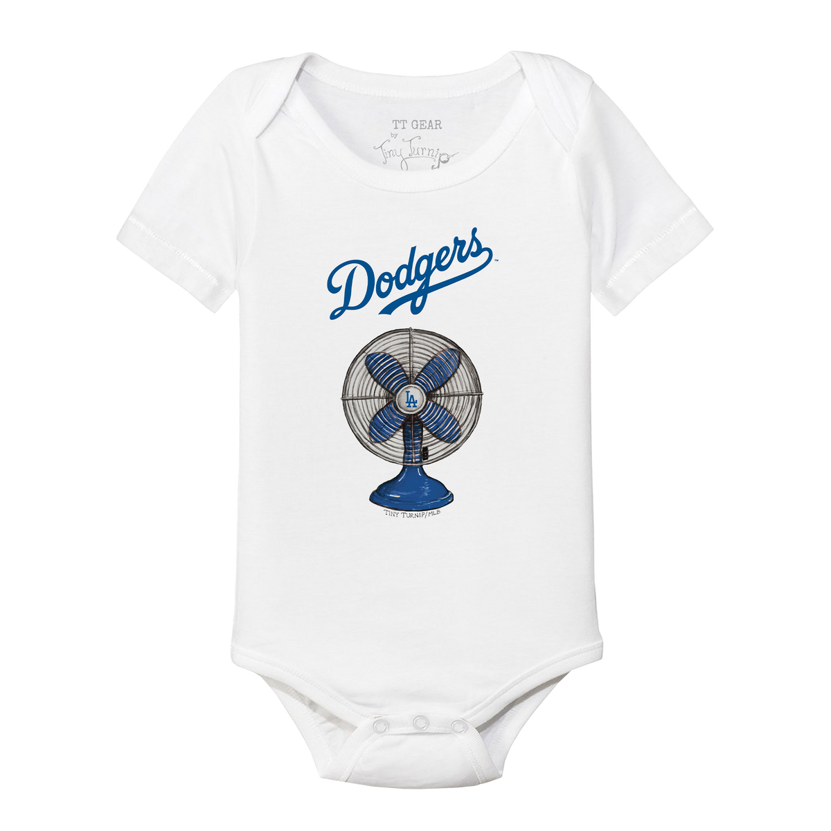 Los Angeles Dodgers Fan Short Sleeve Snapper