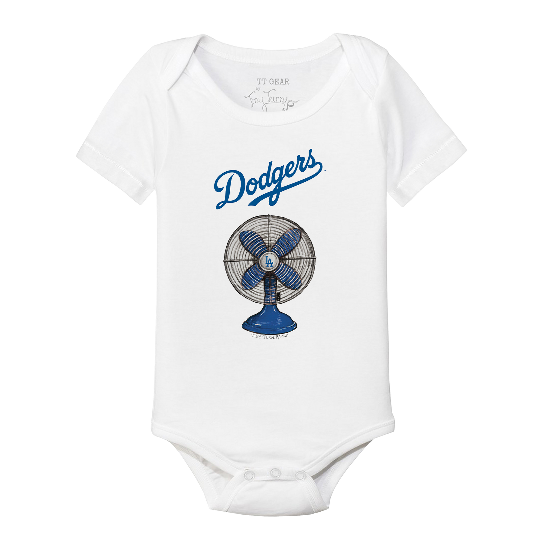 Los Angeles Dodgers Fan Short Sleeve Snapper
