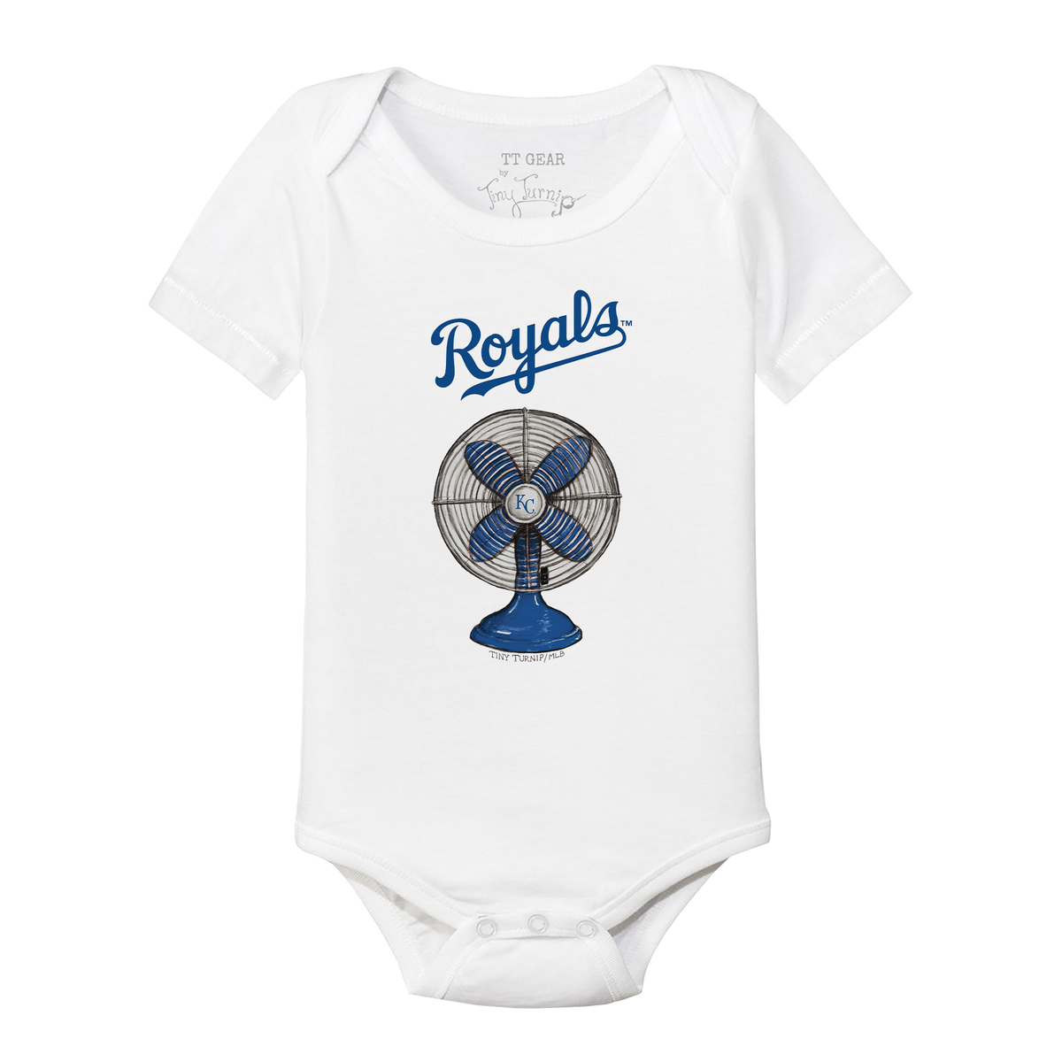 Kansas City Royals Fan Short Sleeve Snapper