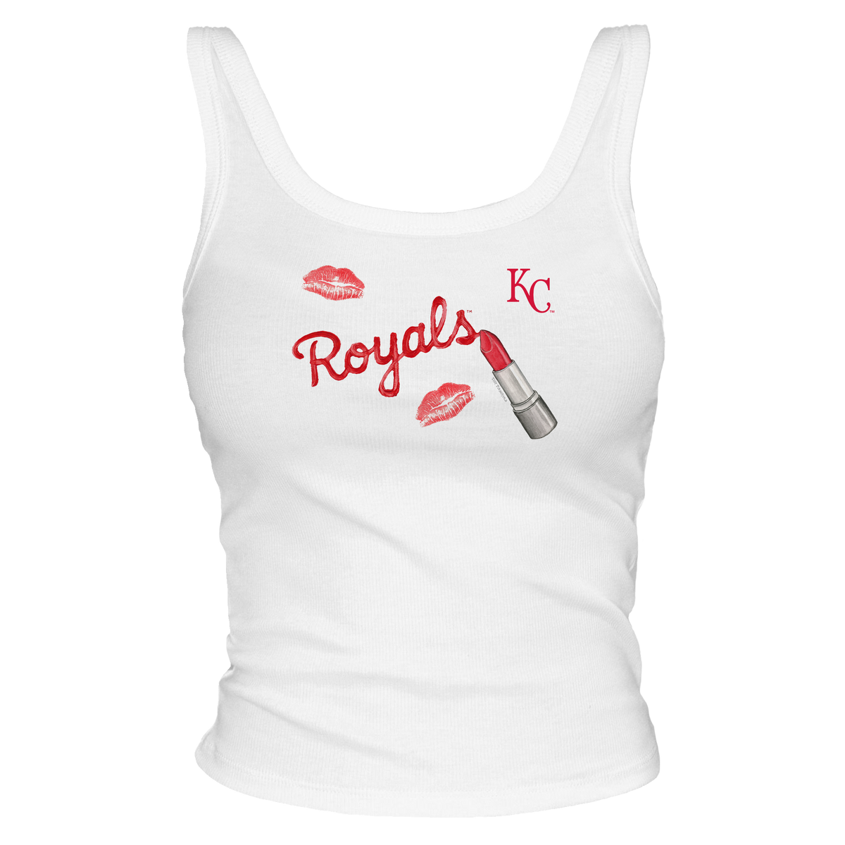 Kansas City Royals Lipstick Tank - Tiny Turnip