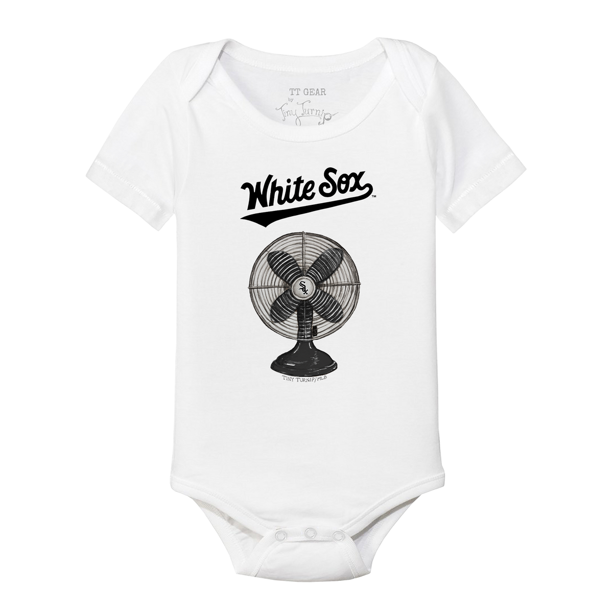Chicago White Socks Fan Short Sleeve Snapper