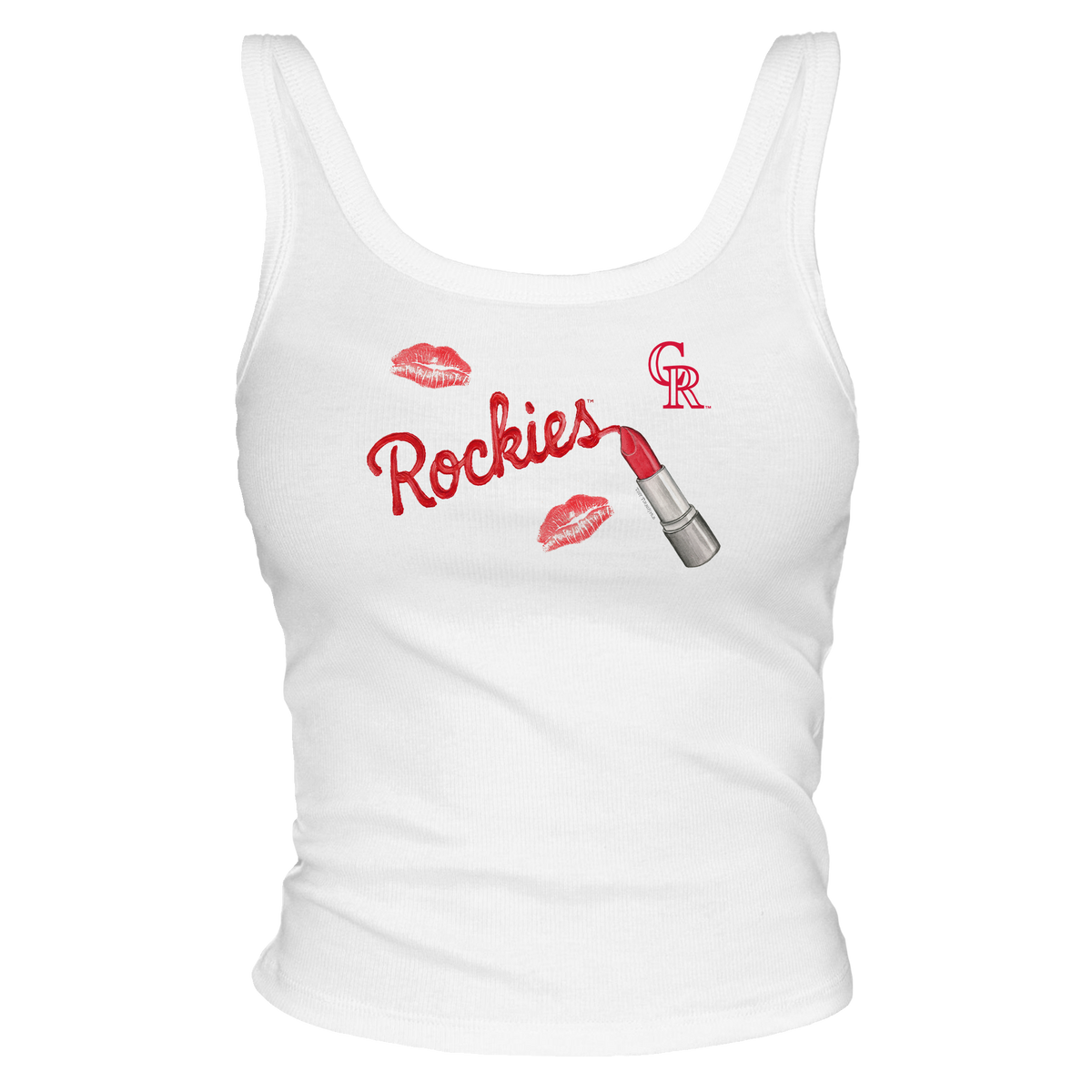 Colorado Rockies Lipstick Tank - Tiny Turnip