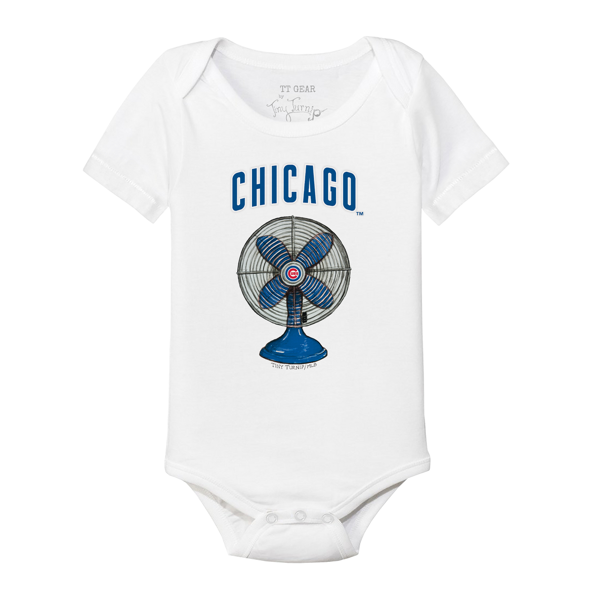 Chicago Cubs Fan Short Sleeve Snapper
