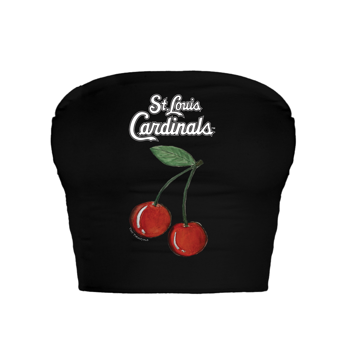 St. Louis Cardinals Cherry Crop Tube Top