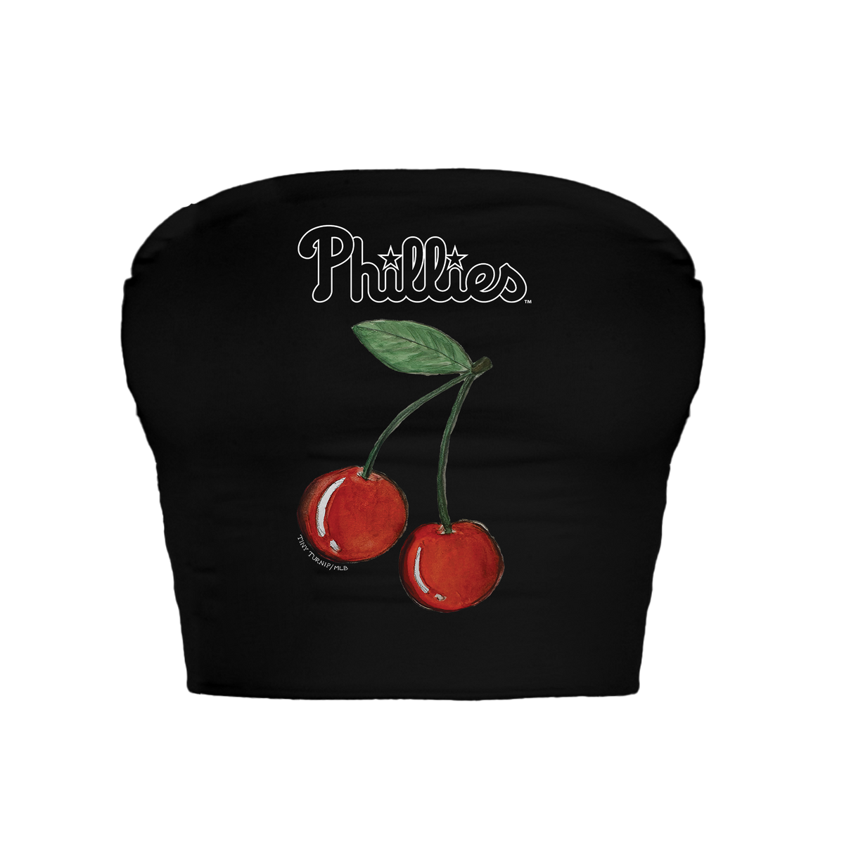 Philadelphia Phillies Cherry Crop Tube Top