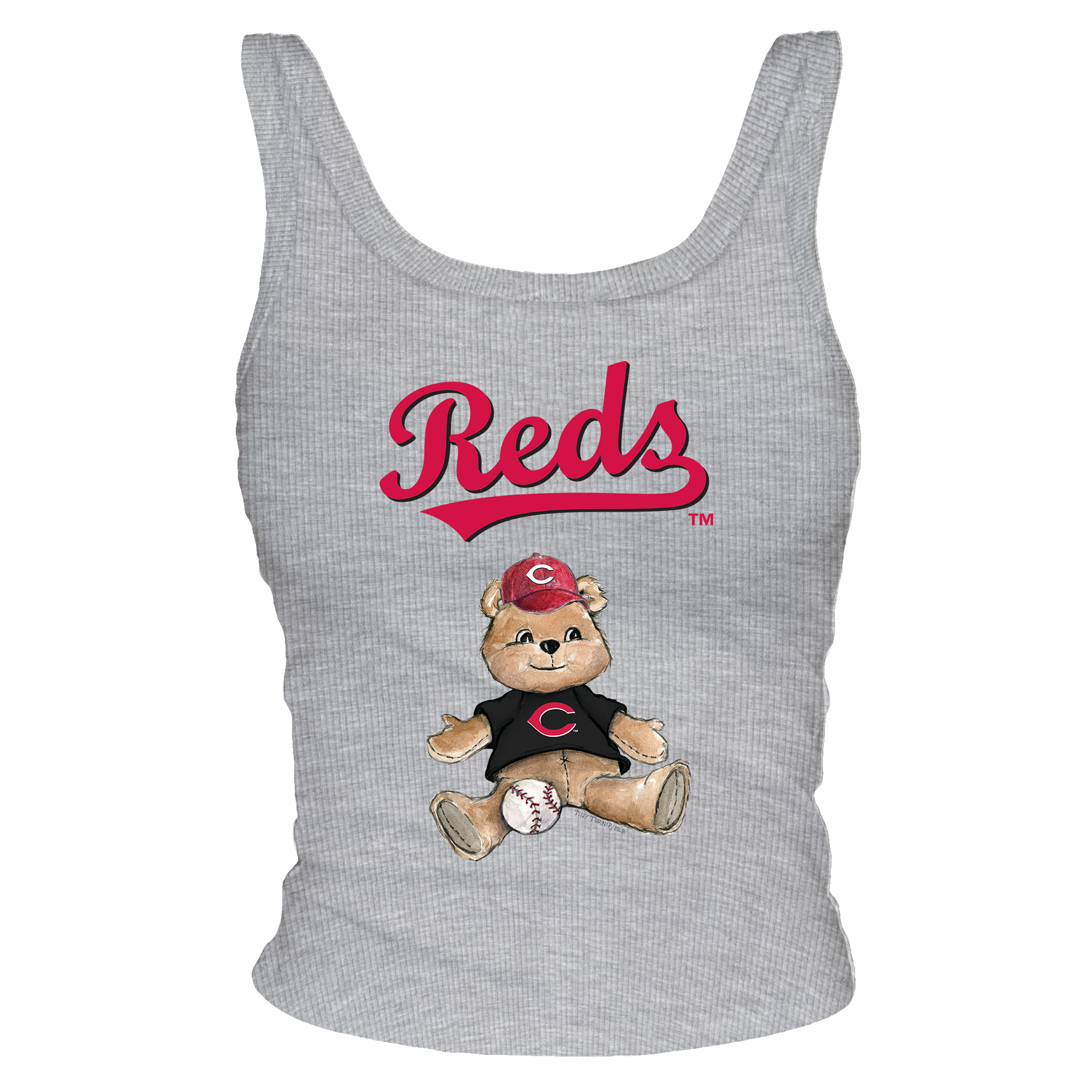 Cincinnati Reds Teddy Ribbed Tank