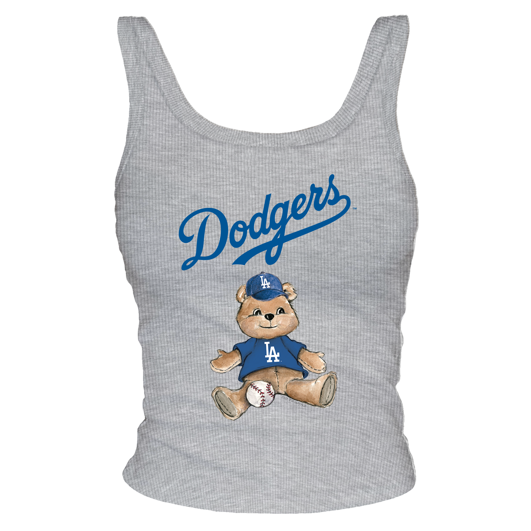Los Angeles Dodgers Teddy Ribbed Tank