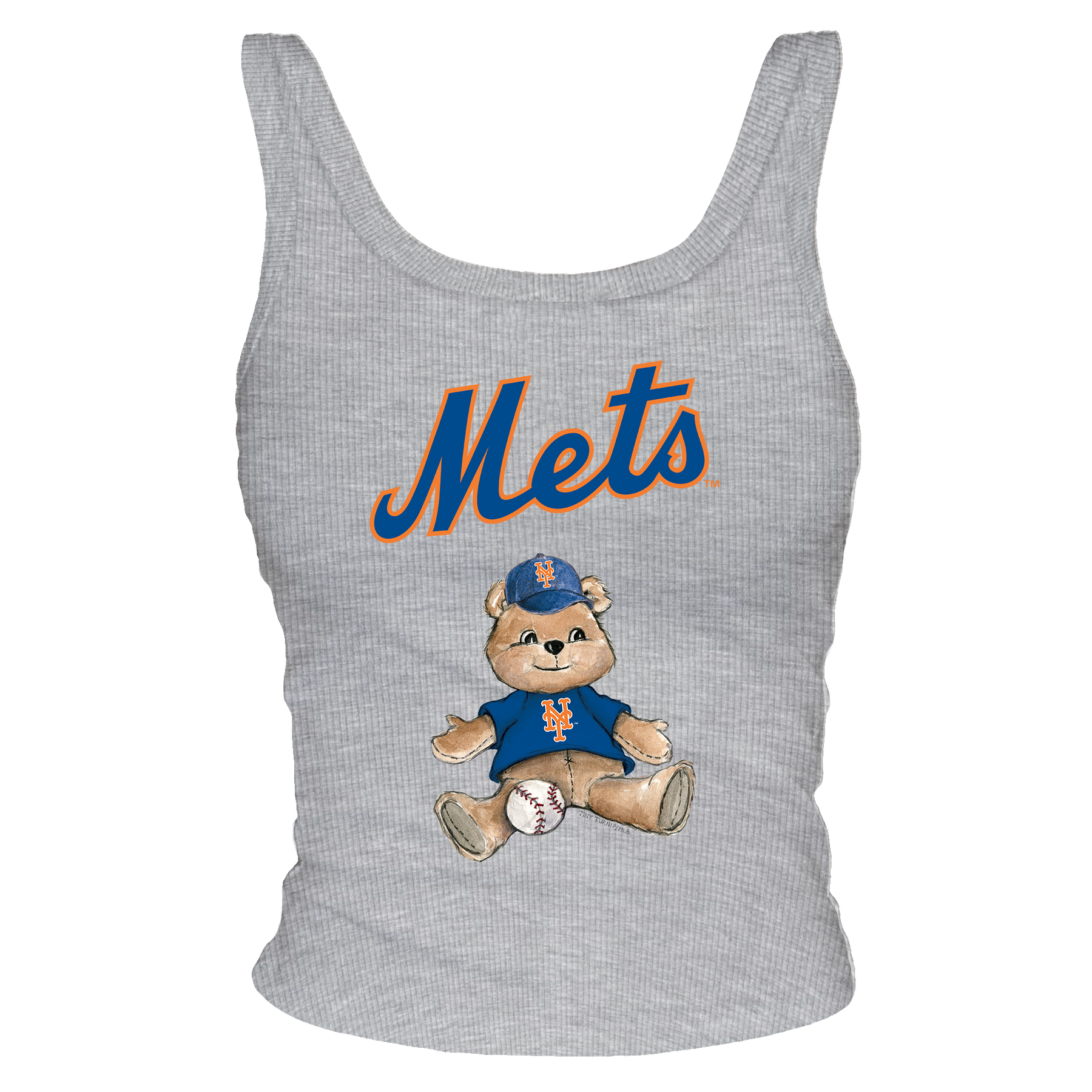 New York Mets Teddy Ribbed Tank