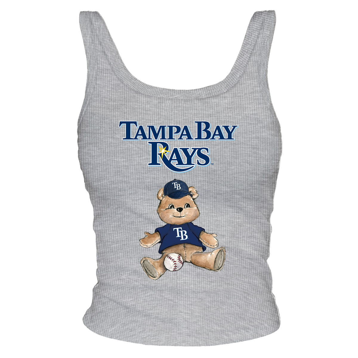 Tampa Bay Rays Teddy Ribbed Tank