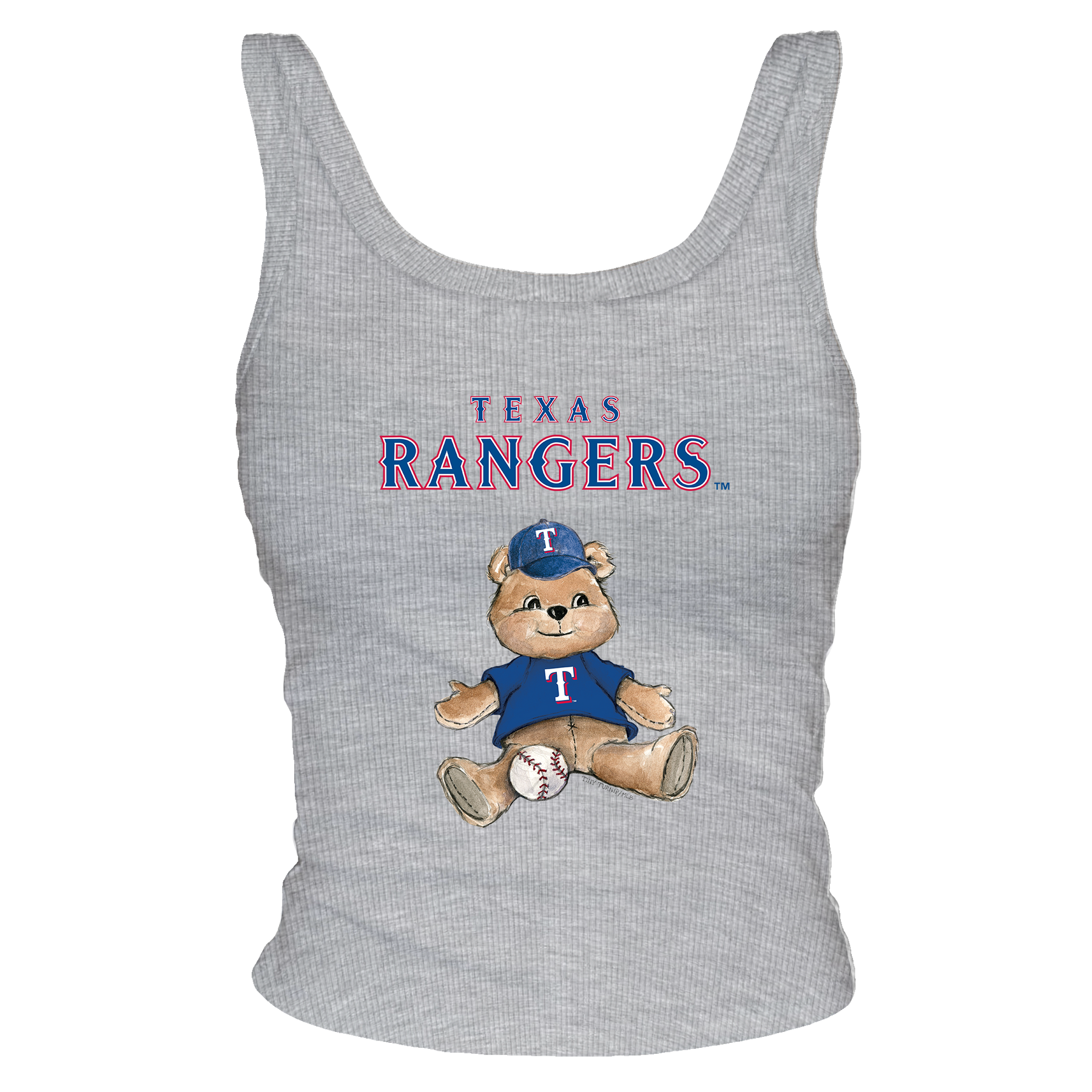 Texas Rangers Teddy Ribbed Tank
