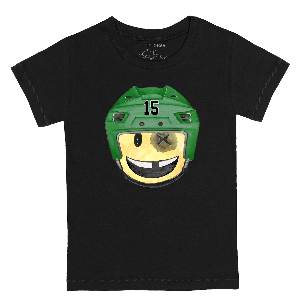 VIP Hockey Smiley - Kid's Tee Shirt - Tiny Turnip