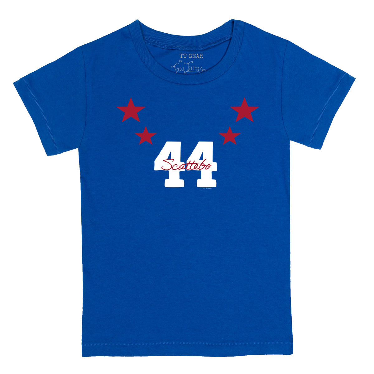 VIP Football: 4 Star w/ Name, Number - Kid's Tee Shirt