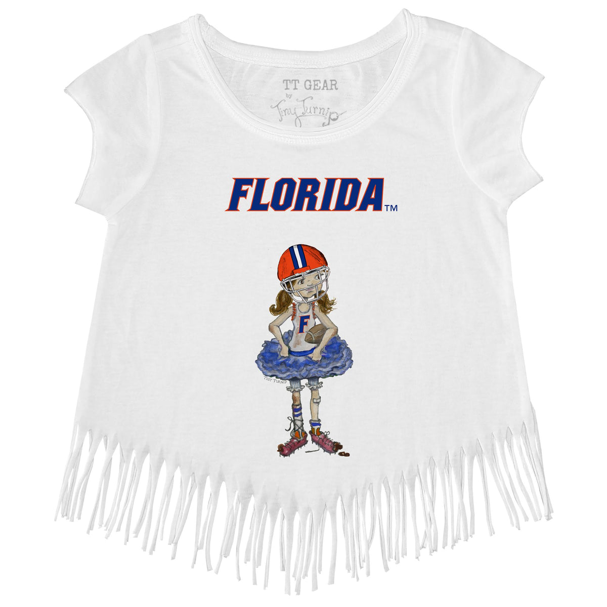 Florida Gators Babes Fringe Tee