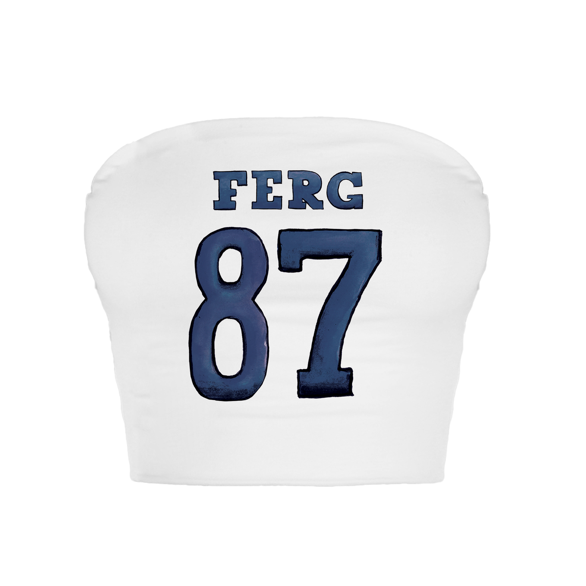 VIP Football: Watercolor Champs - Crop Tube Top