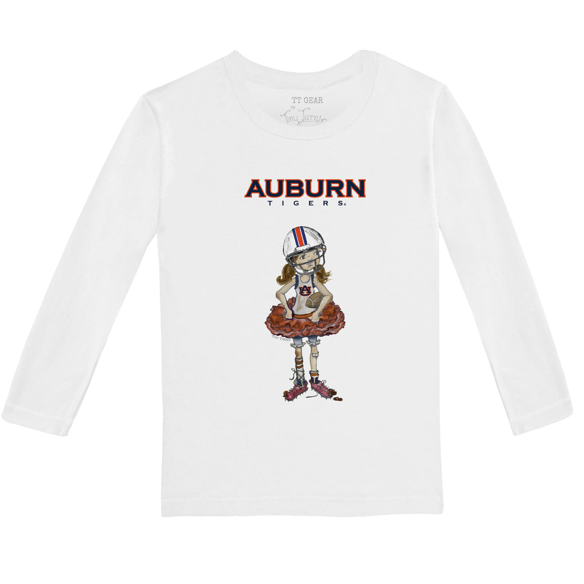 Auburn Tigers Babes Long-Sleeve Tee Shirt