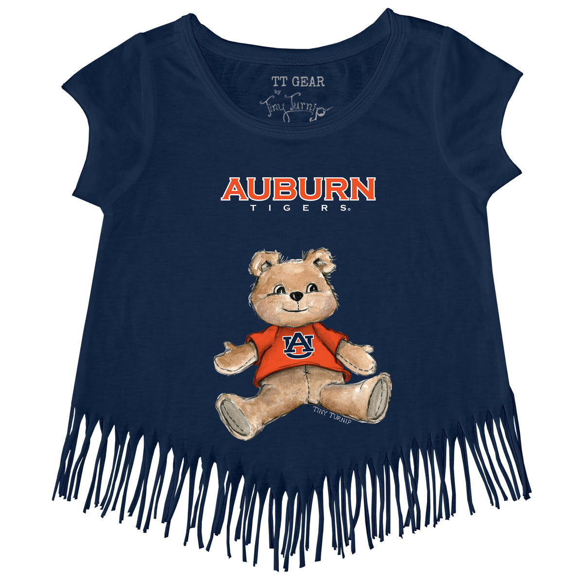 Auburn Tigers Teddy Fringe Tee