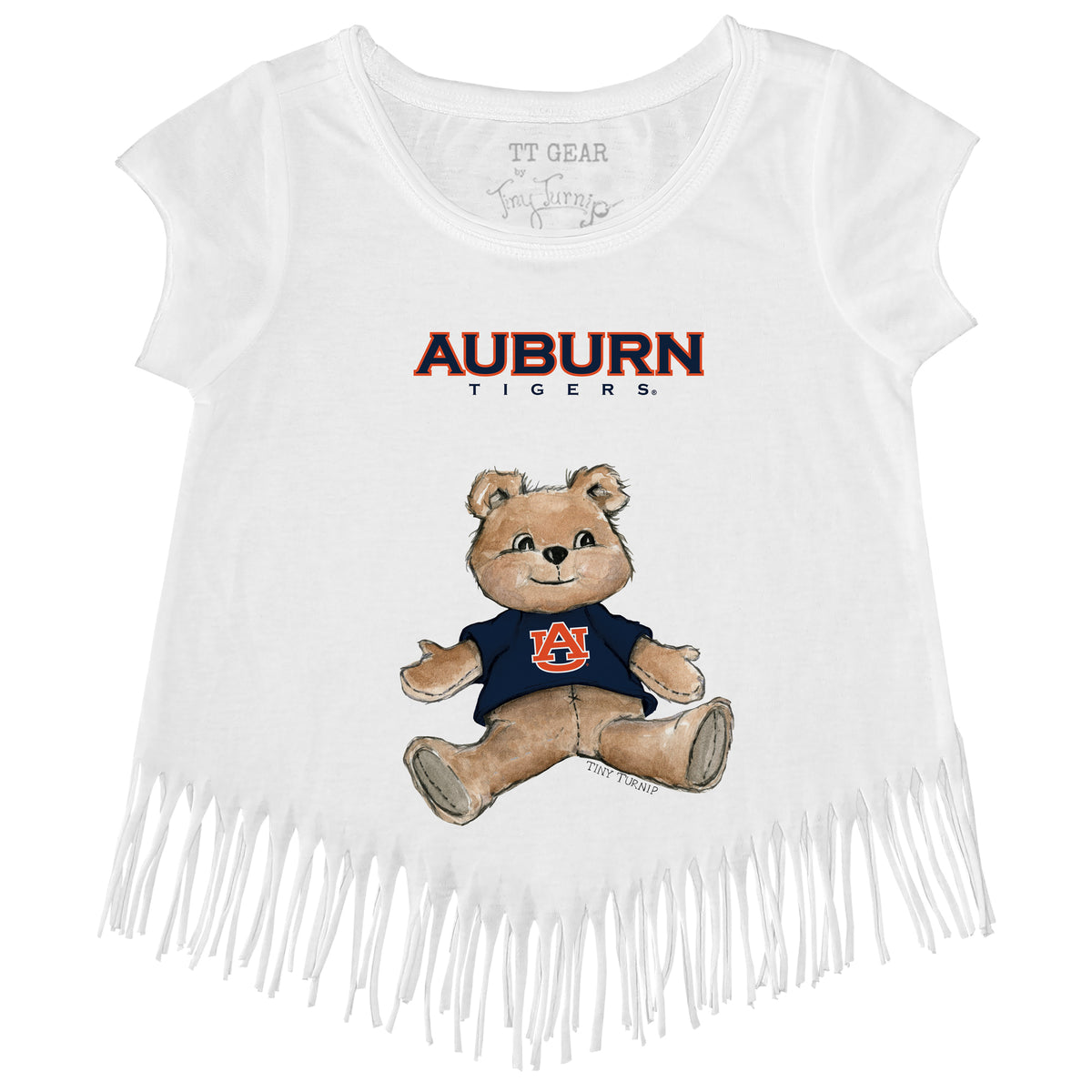 Auburn Tigers Teddy Fringe Tee