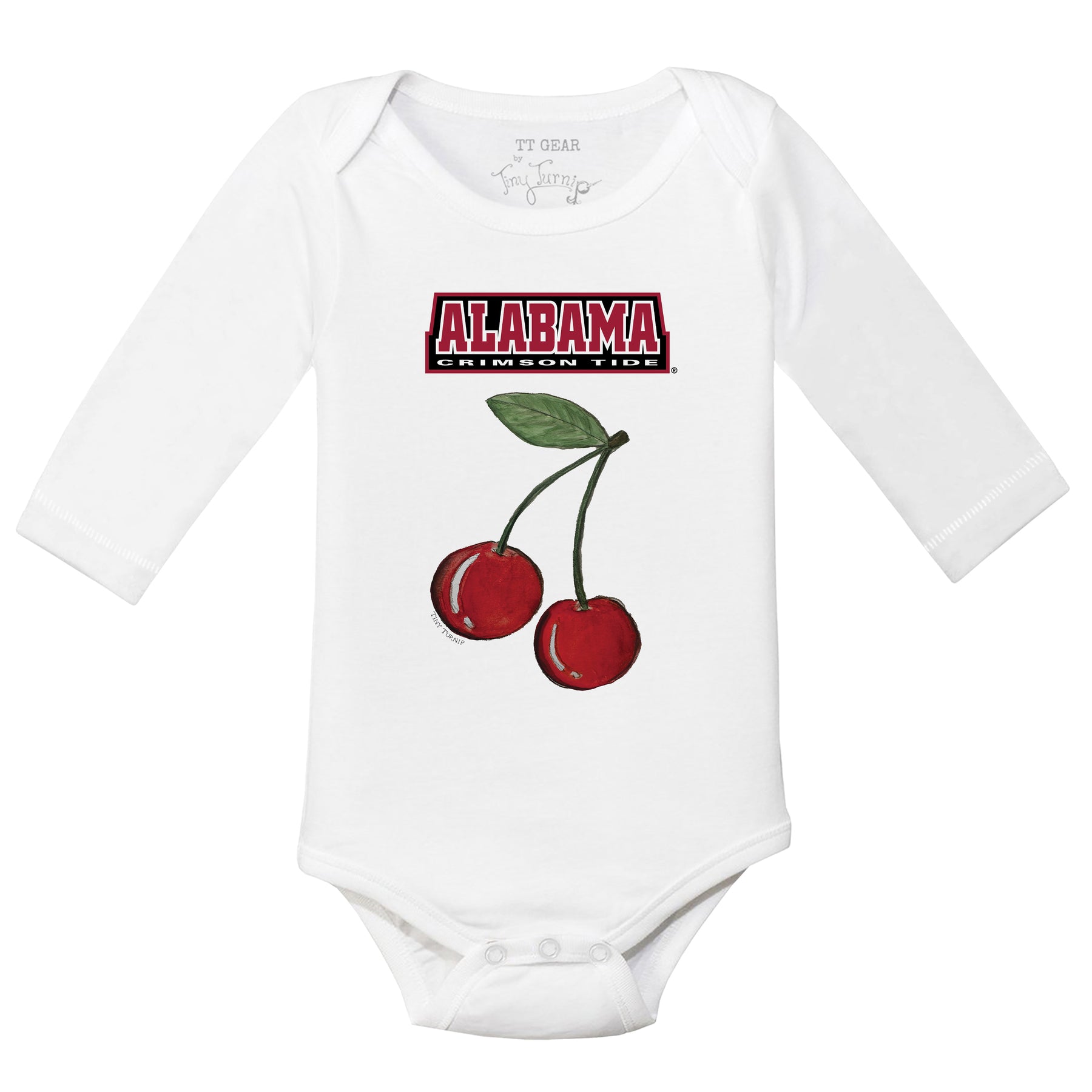 Alabama Crimson Tide Cherry Long Sleeve Snapper