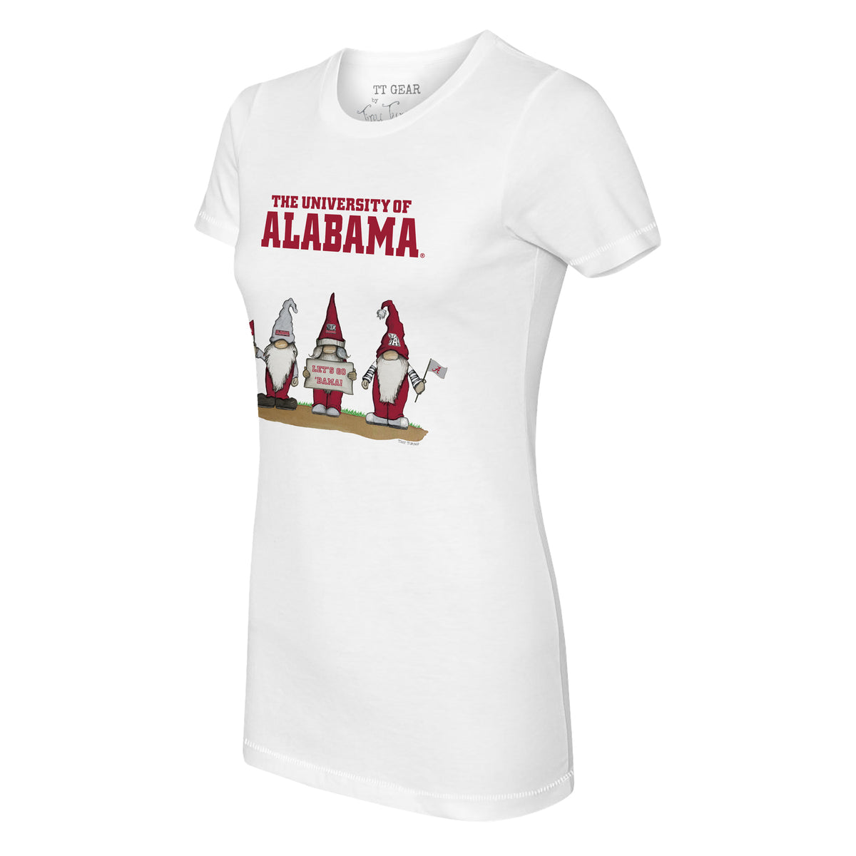 Alabama Crimson Tide Gnomes Tee Shirt